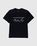 Martine Rose – Classic S/S T-Shirt Black